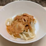 グラスコート - 蟹と海老のトマトクリームパスタ