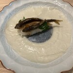 虎白 - 唐揚げにした小鮎