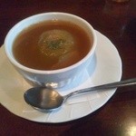 しゃりま - 玉ねぎ丸ごとスープ