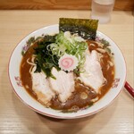 自家製麺 麺や 六等星 - 追い節中華そば1,200円