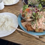 カフェ&キッチン マナビ - チキン南蛮（ランチ）　¥1780