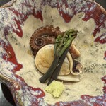 あま木 - 飯蛸と蕨