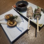 馬刺し 炭火焼き くるみ - 