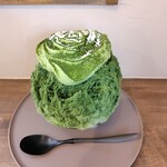 patisserie andbell - 抹茶和三盆かき氷