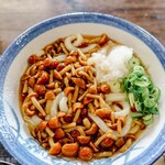 ヨコクラうどん - なめこおろしぶっかけ