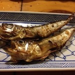 かにや - ハタハタ2尾（600円）