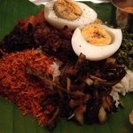 コジコジ - 豪華版スリランカプレート（1380円）