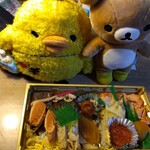 ホテルハイマート - 二大将軍弁当とリラックマ、キイロイトリ