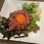 じなんぼう - 極上和牛炙りユッケ　