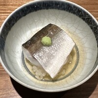 日本料理FUJI - 泳がせ　カマス　飯蒸し　銀餡