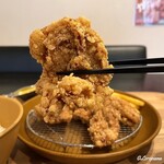 ふじやからあげ - 外側はサクッとパリッと中はジューシー