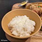 ふじやからあげ - ごはんはあきたこまち