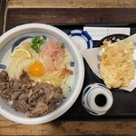 うどん うばら - 肉ぶっかけと鳥天