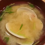 藤吉 - 蛤の味噌汁