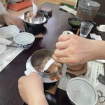 新島水産 - タコ飯
