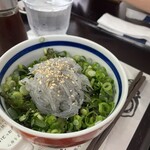 新島水産 - 生しらす丼