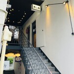 寿し晴 - 階段を上って２階