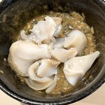 寿し晴 - バイ貝のタタキ