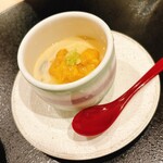 心一 - 海鮮の茶碗蒸し 古平のうに