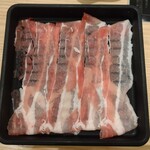 しゃぶ菜 モラージュ菖蒲 - 豚バラ