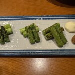 壱献 - 焼きアスパラ　（追加