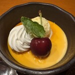 壱献 - プリンアラモード