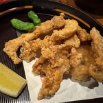 壱献 - カワハギの唐揚げ　（追加