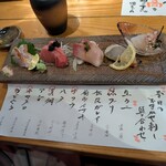 鶏と魚と炭火焼き 燈 - 