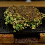 法善寺横丁 やき然 - ٩( °ꇴ °)۶━╹̻╹̻  いい香りーーーー！