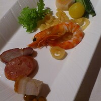 南園 - 特製焼き物入り前菜の盛り合わせ