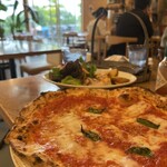 メグカフェ ゴーイチイチ - マルゲリータ（サラダポテトセット）