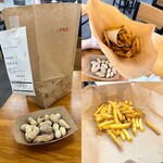 FIVE GUYS - ケイジャン味のポテトと無料のピーナッツ