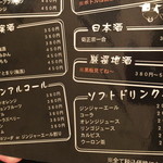 串酒場チチカブ - メニュー(2014.08月)