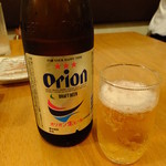 串酒場チチカブ - オリオンビール小瓶：500円('14.08月①)