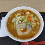 岩手山サービスエリア(上り線) スナックコーナー - 辛みそ野菜ラーメン