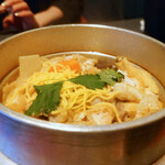 河良 - 名古屋コーチン釜飯