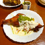 DURGA - タンドリーチキン　ライタ　ミントソース　　byまみこまみこ