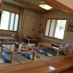 Michi No Eki Kyouwa Shiki No Mori - テーブル席以外、落ち着いた和室の畳席もあります
