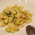 豆とトリュフ炒め