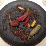 カンテサンス - ラカン産の鳩　無花果とシャンパンソース