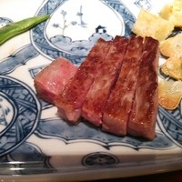 鉄板焼ステーキ 喜扇亭 東京ミッドタウン店 - ロース　ステーキ（150g*1/2)