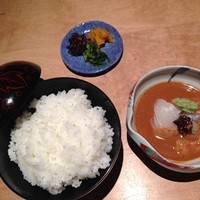 銀座 あさみ - 鯛茶漬け（ご飯が艶々）
