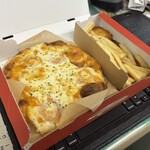 ピザハット - 料理写真:「飲めるピザ」MY BOXヽ(｡･ω･｡)ﾉ