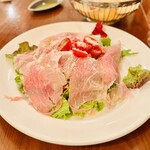 デリツィオーゾ フィレンツェ - 生ハムのサラダ