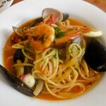 Bistro Pomodoro - Pescatora ぺスカトーラ 1,600円
                        (魚介類のトマトソース)