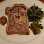 ビストロ ヴィヴィエンヌ - 川俣軍鶏と津軽鴨のパテクルート