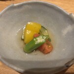 焼鳥 登鶏 - 冷製野菜