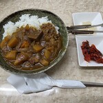 熊公 - 半カレー