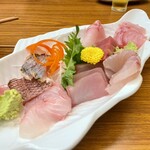 割烹 魚仙 - おまかせ刺身盛り合わせ(2人前)