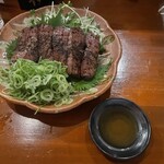 美味ぇ津゛ - トリュフ風味のハツステーキ